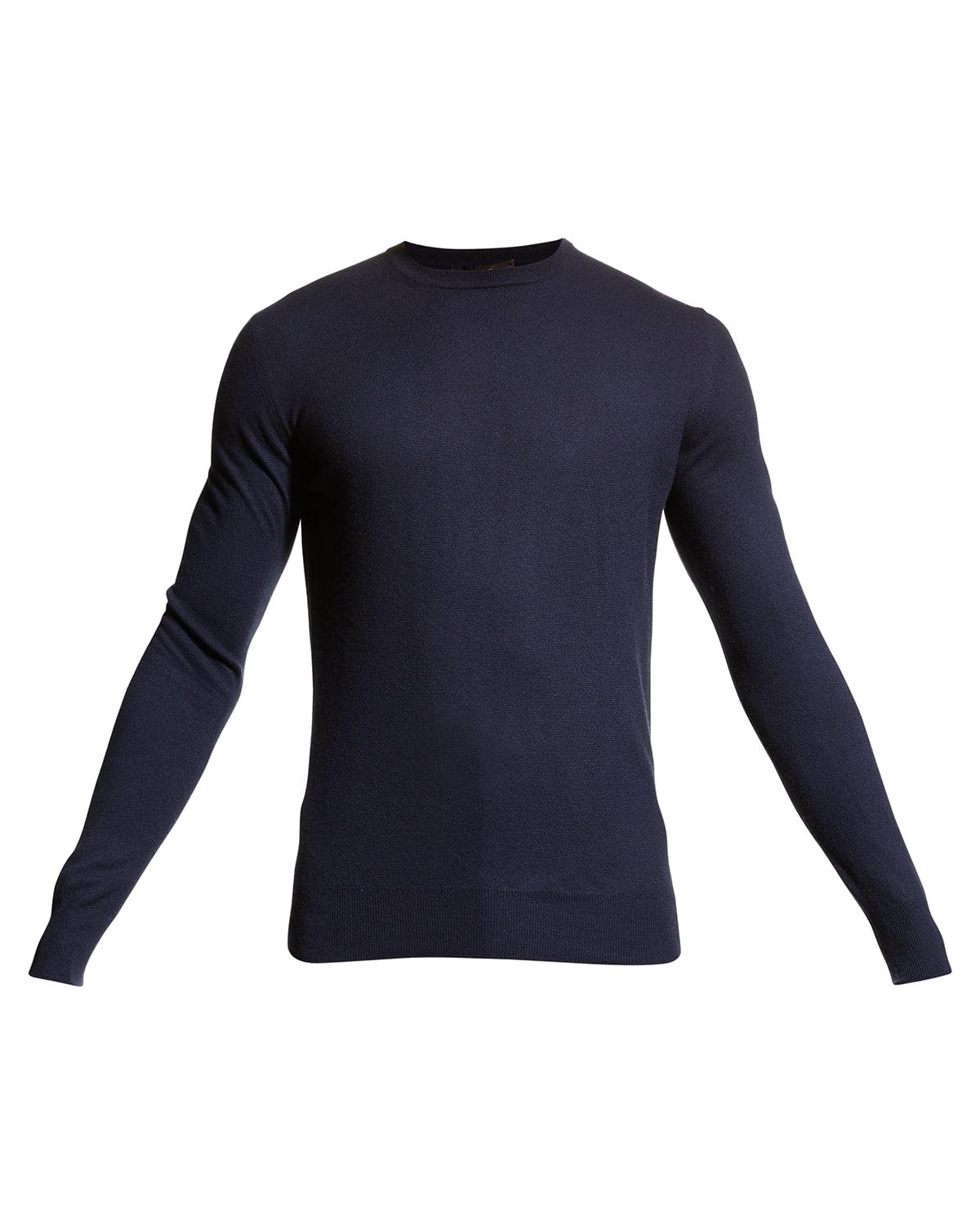 LORO PIANA MEN'S BABY CASHMERE CREWNECK SWEATER