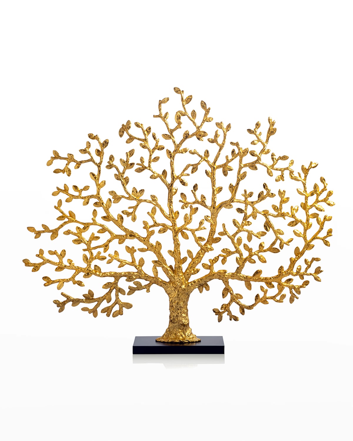 MICHAEL ARAM TREE OF LIFE GOLDEN FIREPLACE SCREEN