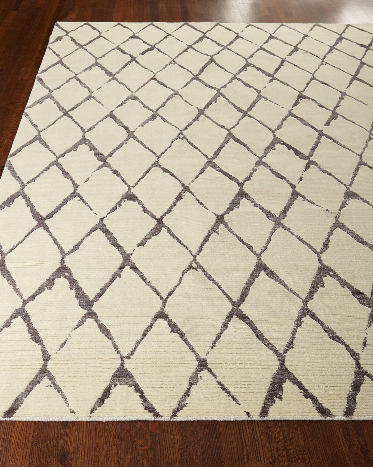 Nourison Twilight Rug - Geometric, 8'6 X 11'6 In Ivory/ Grey