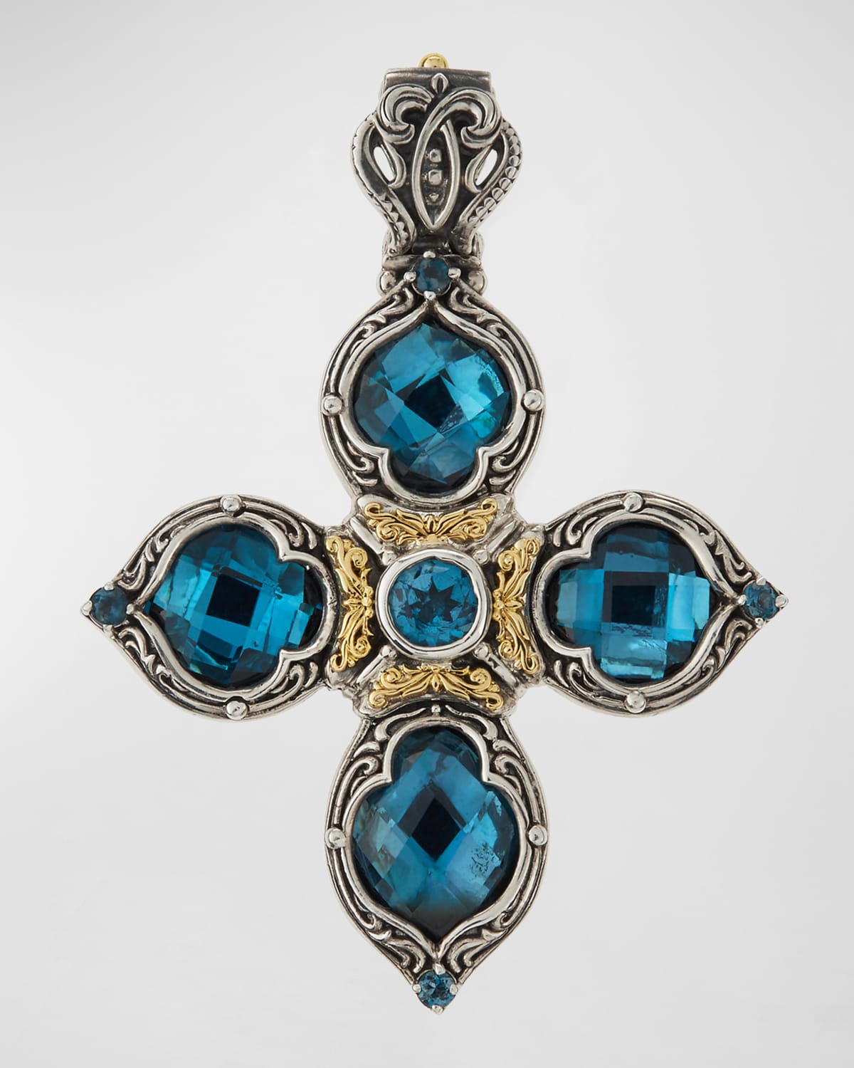 London Blue Topaz Cross Enhancer