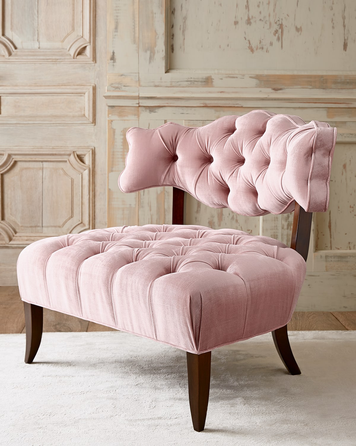 Haute House Pantages Chair In Light Pink