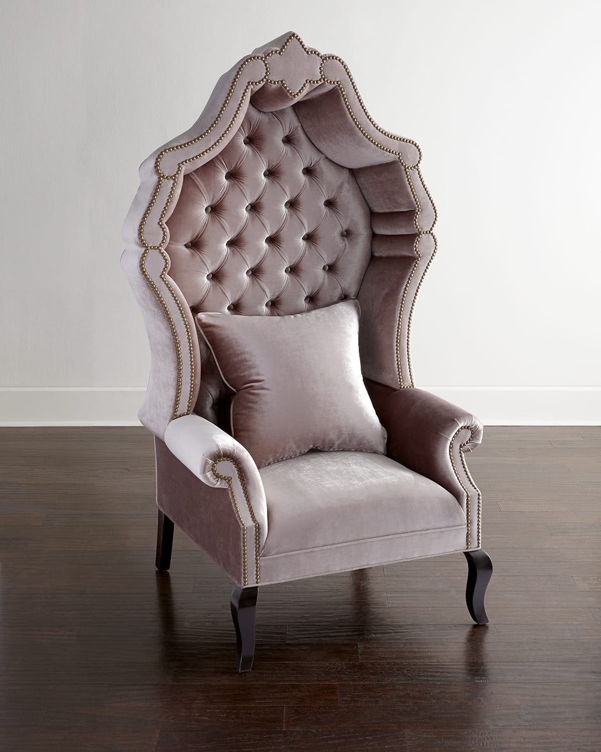 Haute House Antoinette Tufted Chair In Amethyst