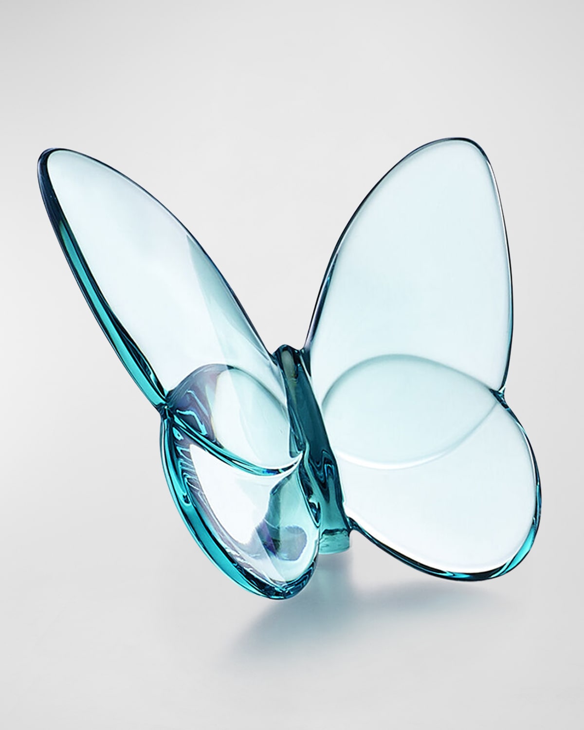 Shop Baccarat 2.5" Lucky Crystal Turquoise Butterfly In Multi