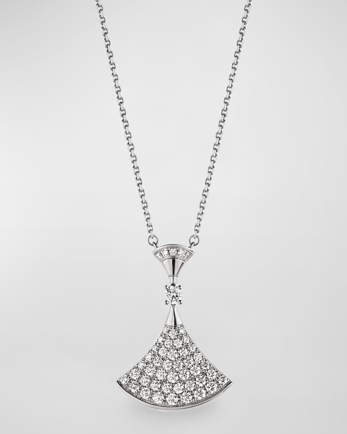 Divas' Dream Diamond Pendant Necklace in 18k White Gold