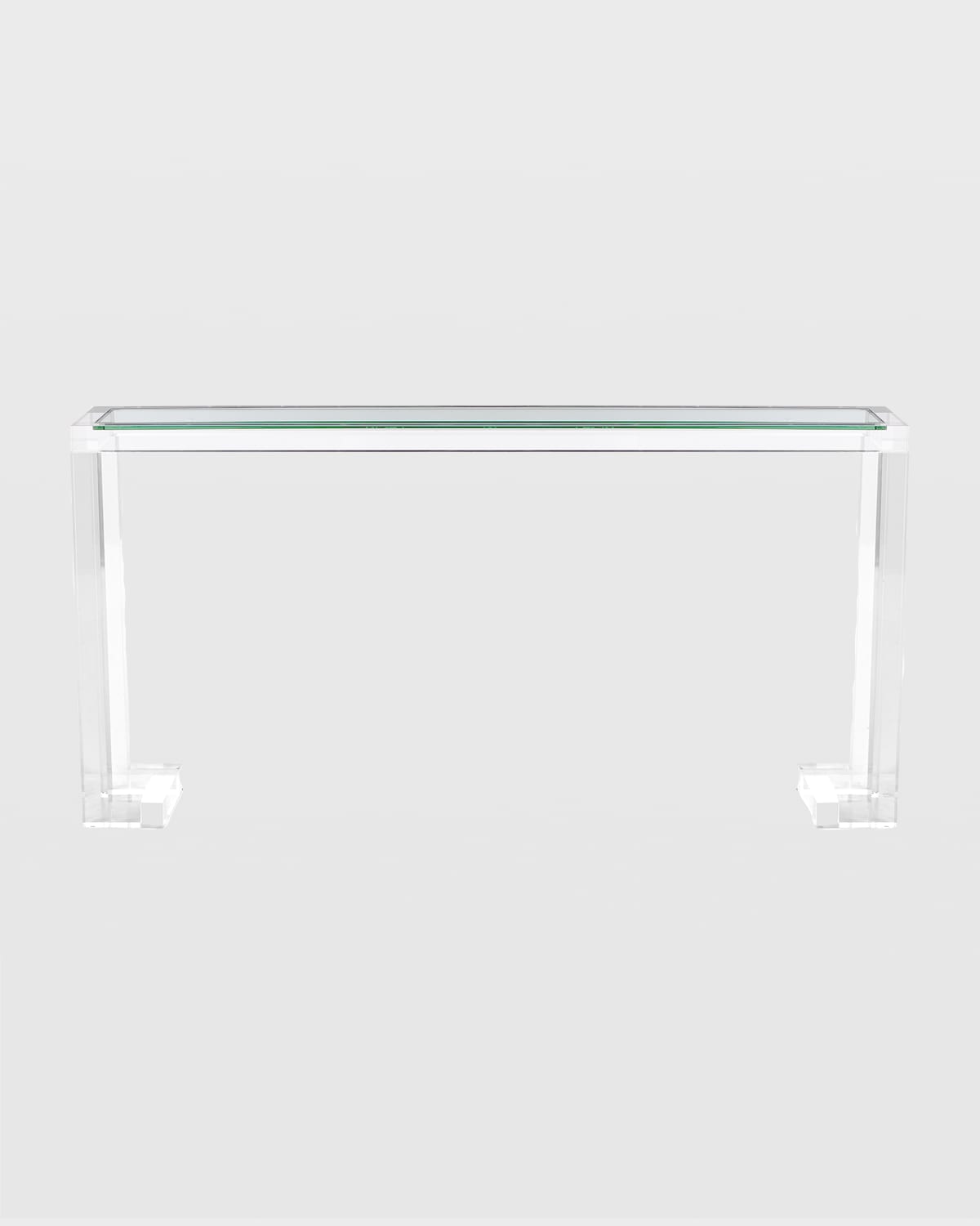 Interlude Home Ava Sofa Table In Acrylic