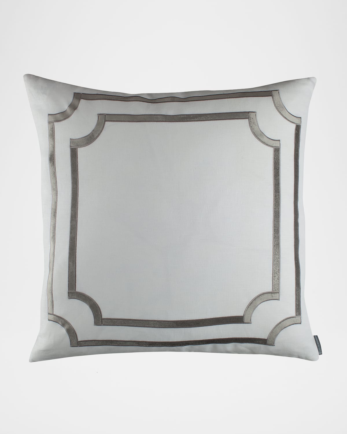 Lili Alessandra European Soho Sham In Silver