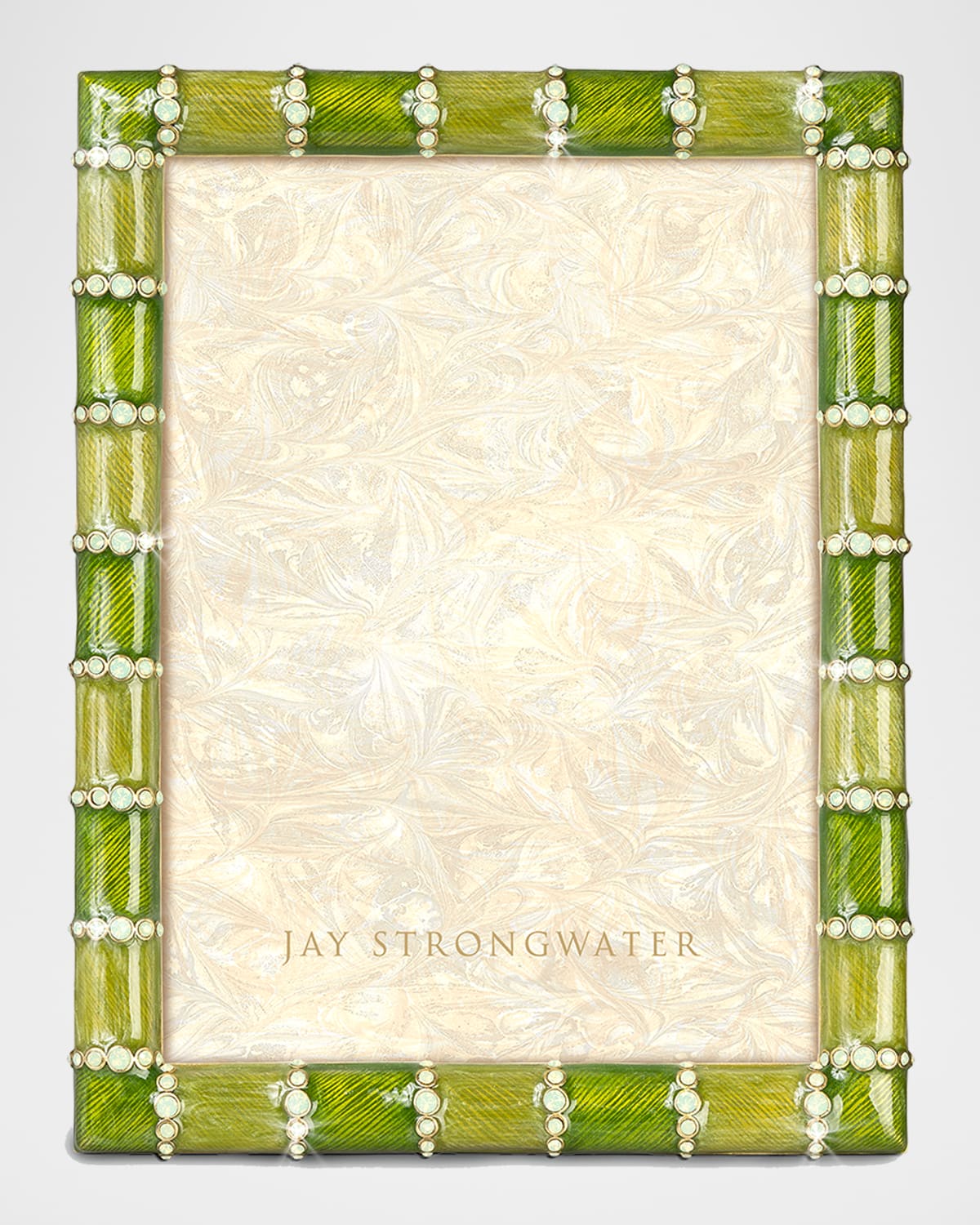 JAY STRONGWATER STRIPED 5" X 7" PICTURE FRAME