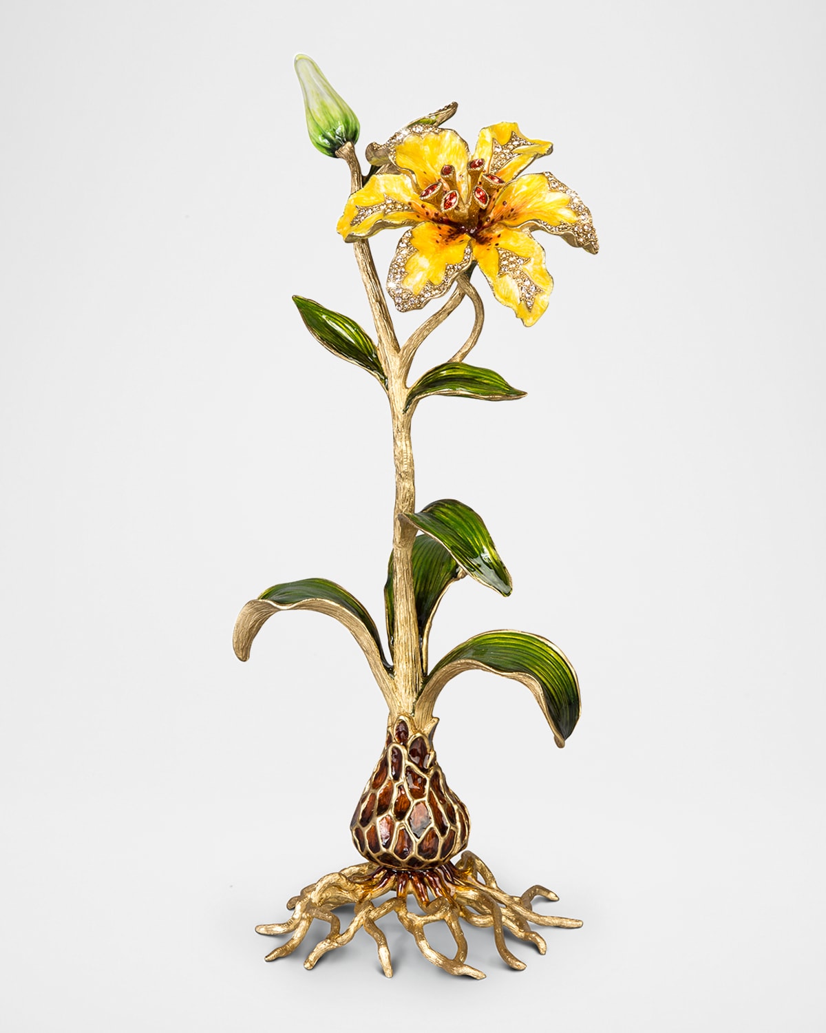 Jay Strongwater Delphina Lily Objet In Flora