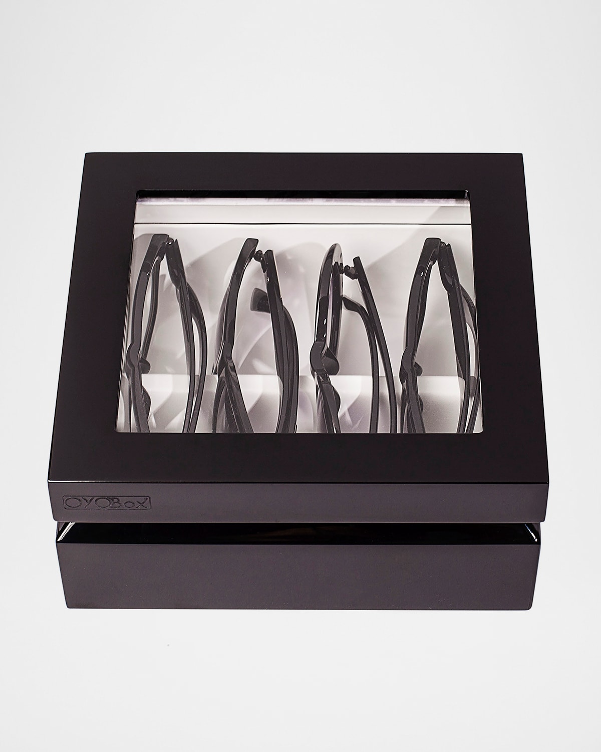Oyobox Mini Eyewear Organizer Case In Black