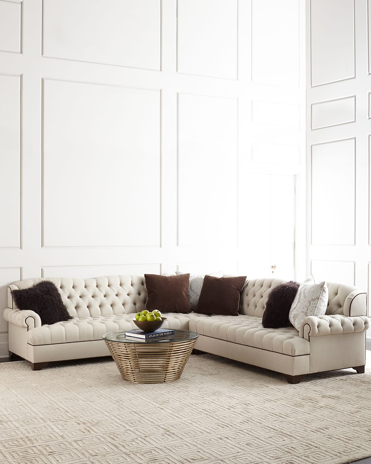 Haute House Smith Sectional In Natural