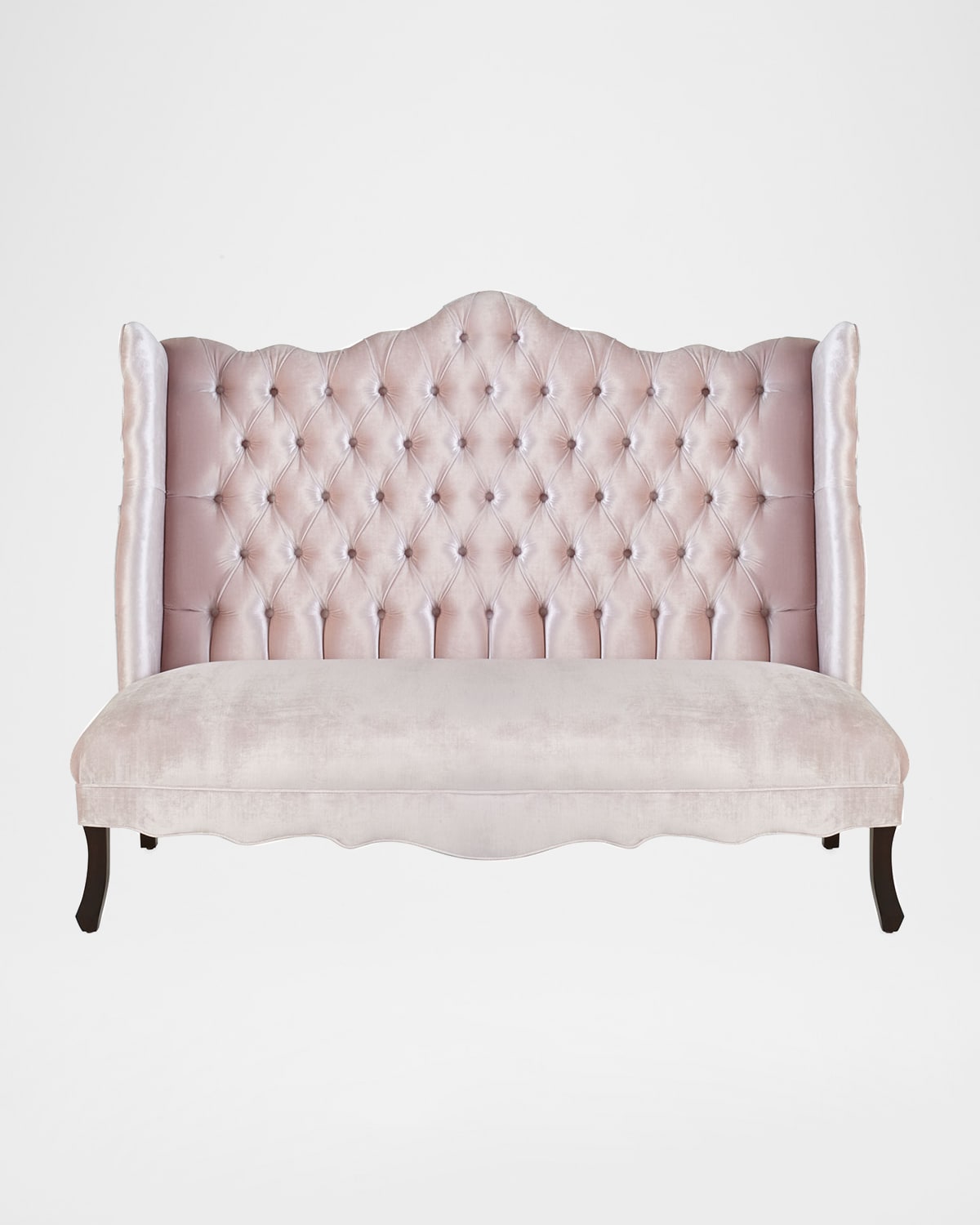 Haute House Isabella Blush Banquette