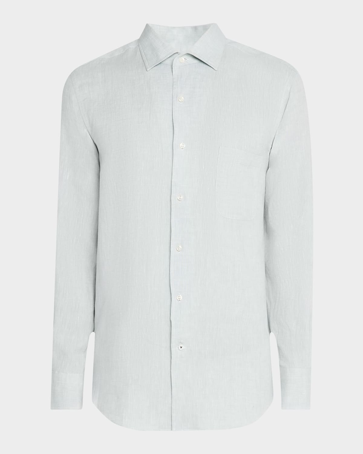 Men's Andre Long-Sleeve Linen Shirt