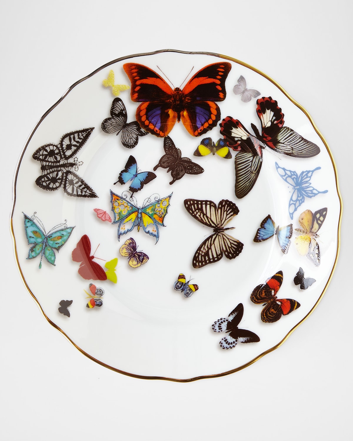 Christian Lacroix X Vista Alegre Butterfly Parade Bread & Butter Plate