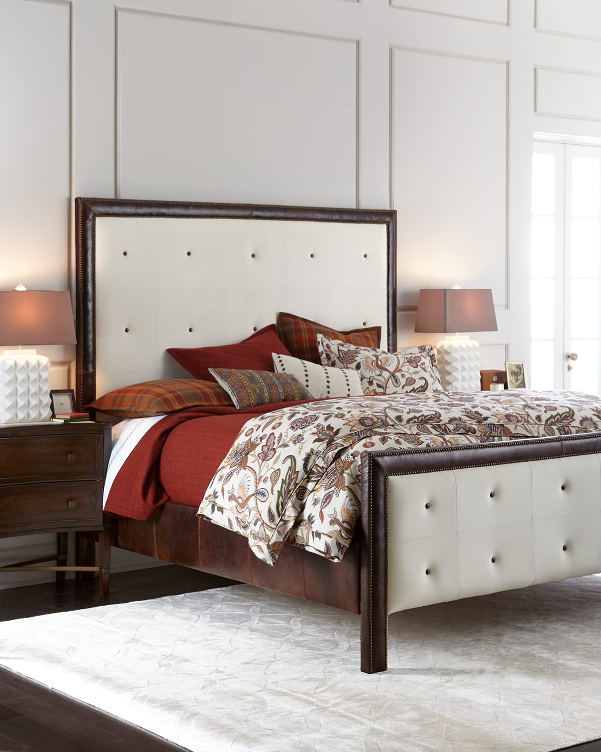 Old Hickory Tannery Garth Tufted King Bed
