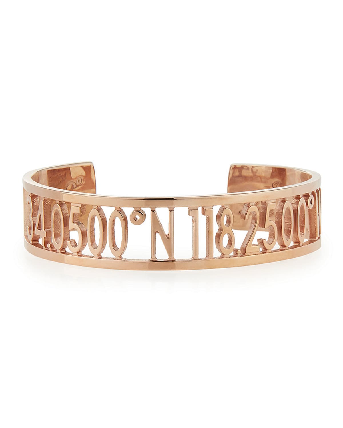 Coordinates Collection 15mm Open Air Bangle Bracelet In Rose Gold