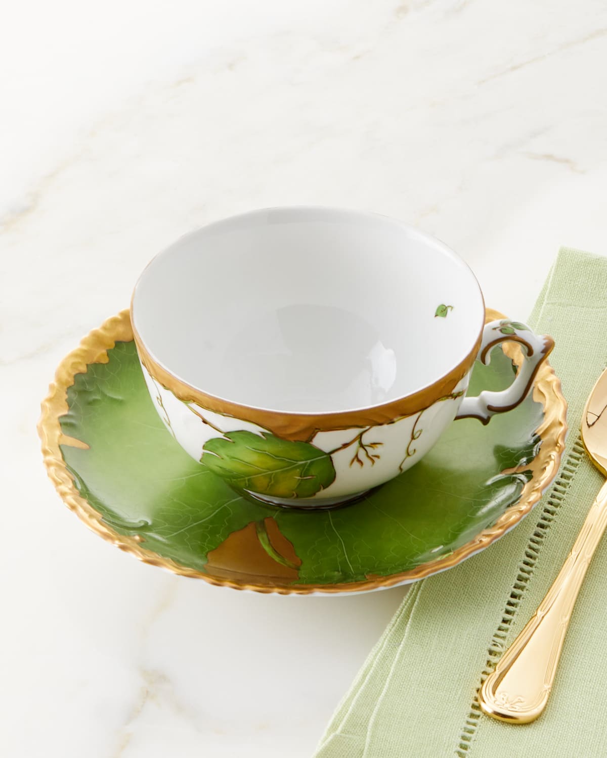 Ivy Garland Cup and Saucer