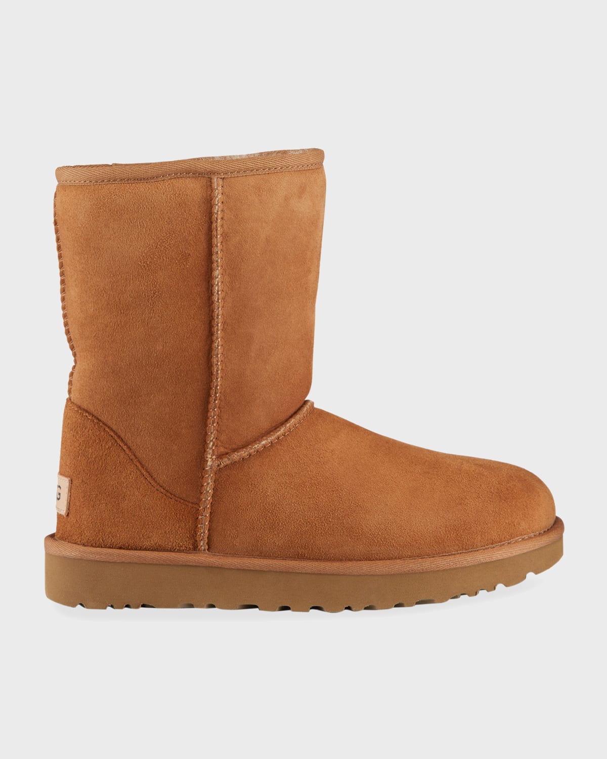 Shop Ugg Classic Short Ii Boots In Chestnut