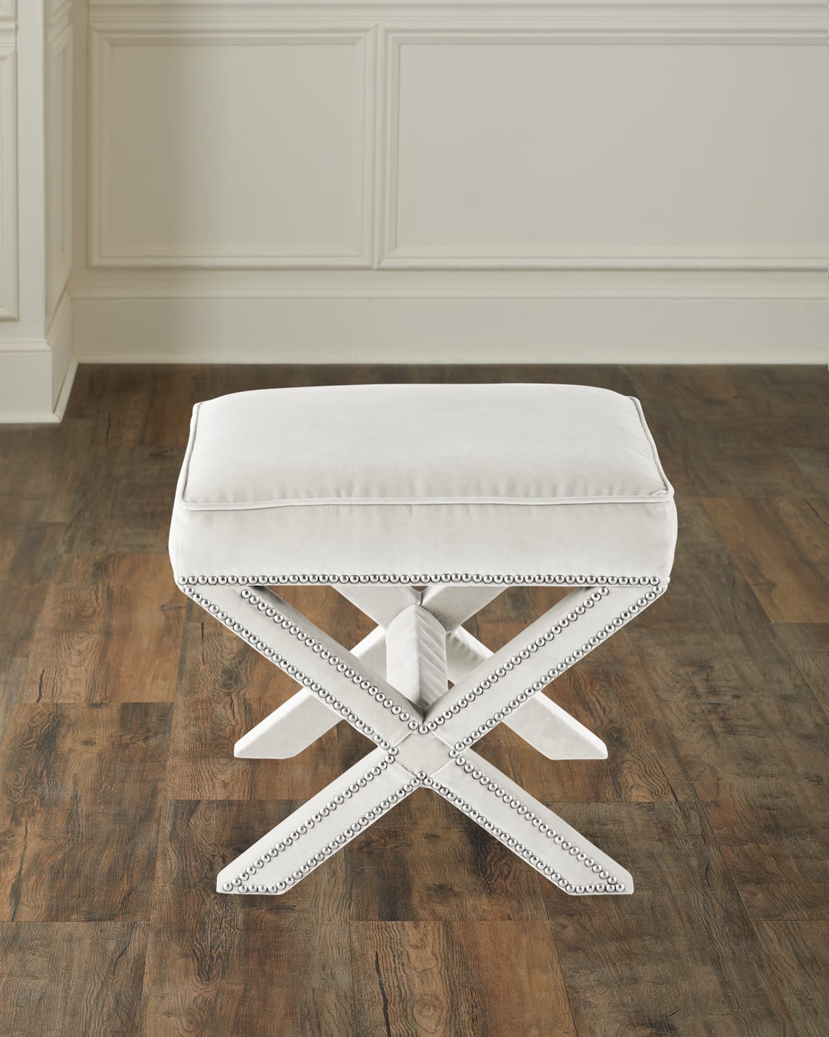 Massoud Elise X-bench In White