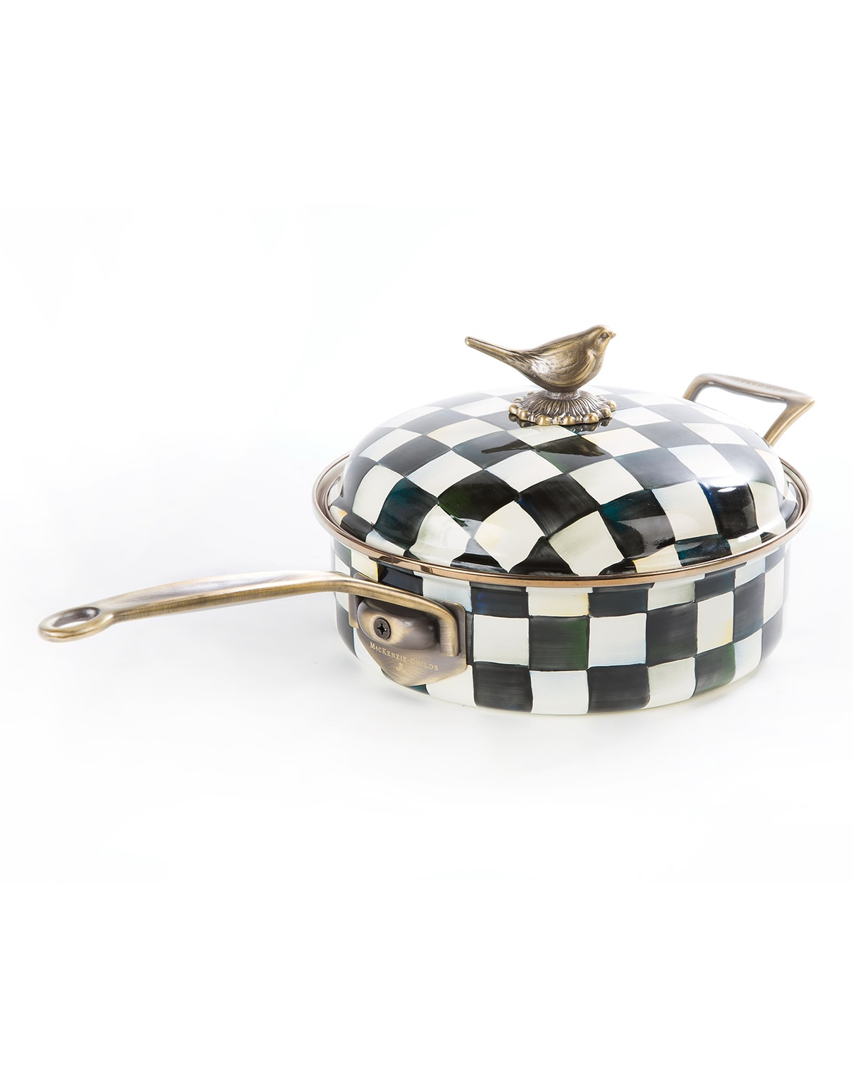 Mackenzie-childs Courtly Check 3-quart Saute Pan