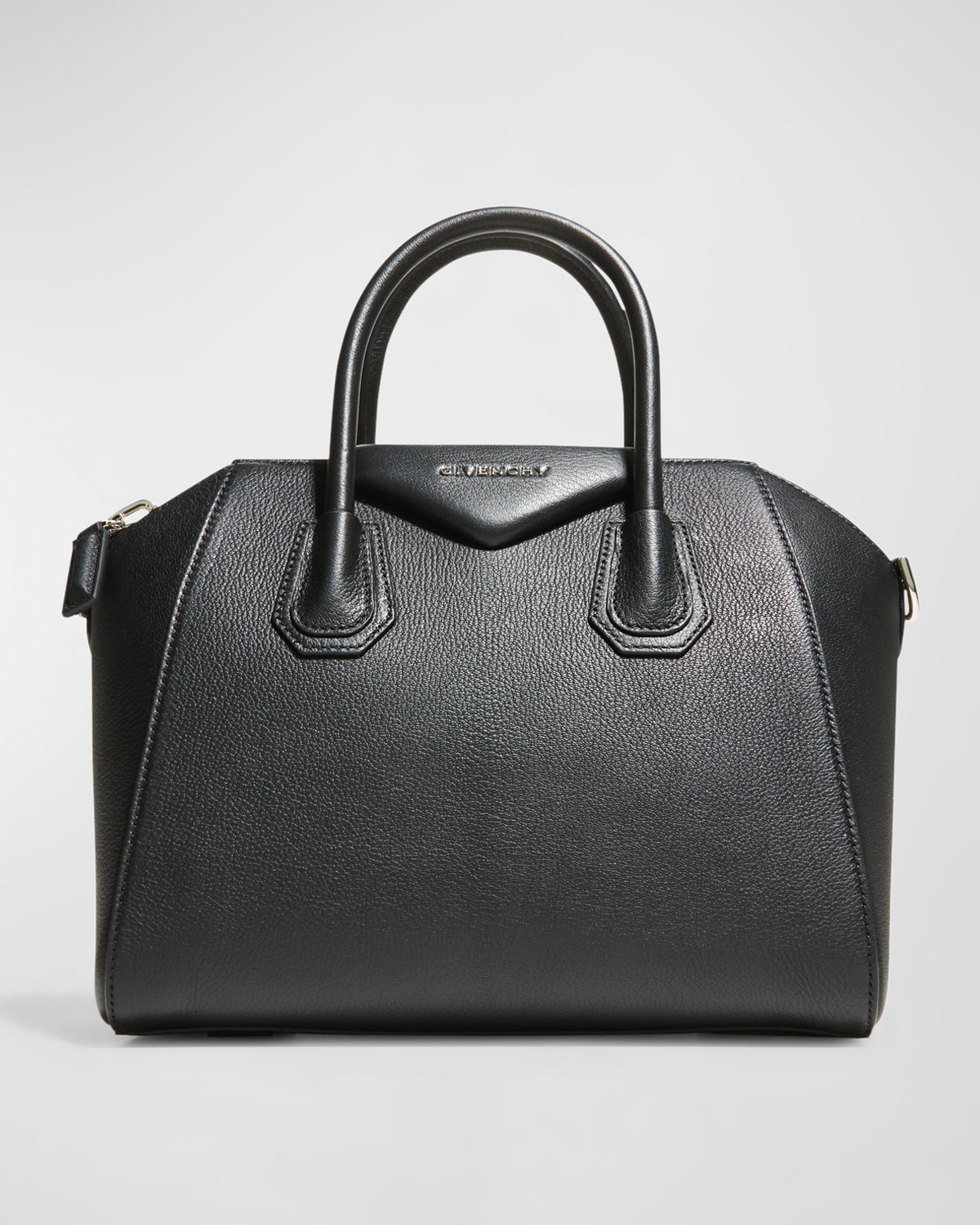 Antigona Small Top Handle Bag in Grained Leather