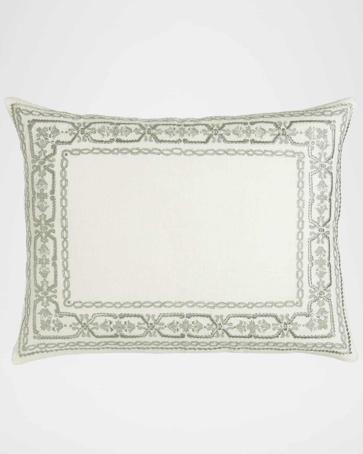 Callisto Home Standard Aleksi Sham In Cream/aqua