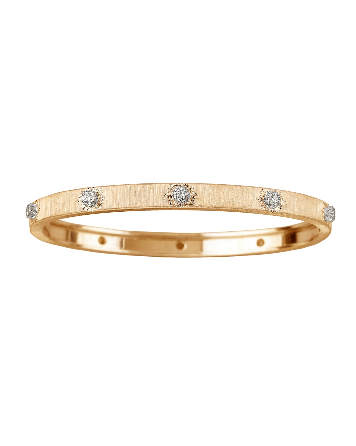 Macri 18K Gold Diamond Bangle Bracelet