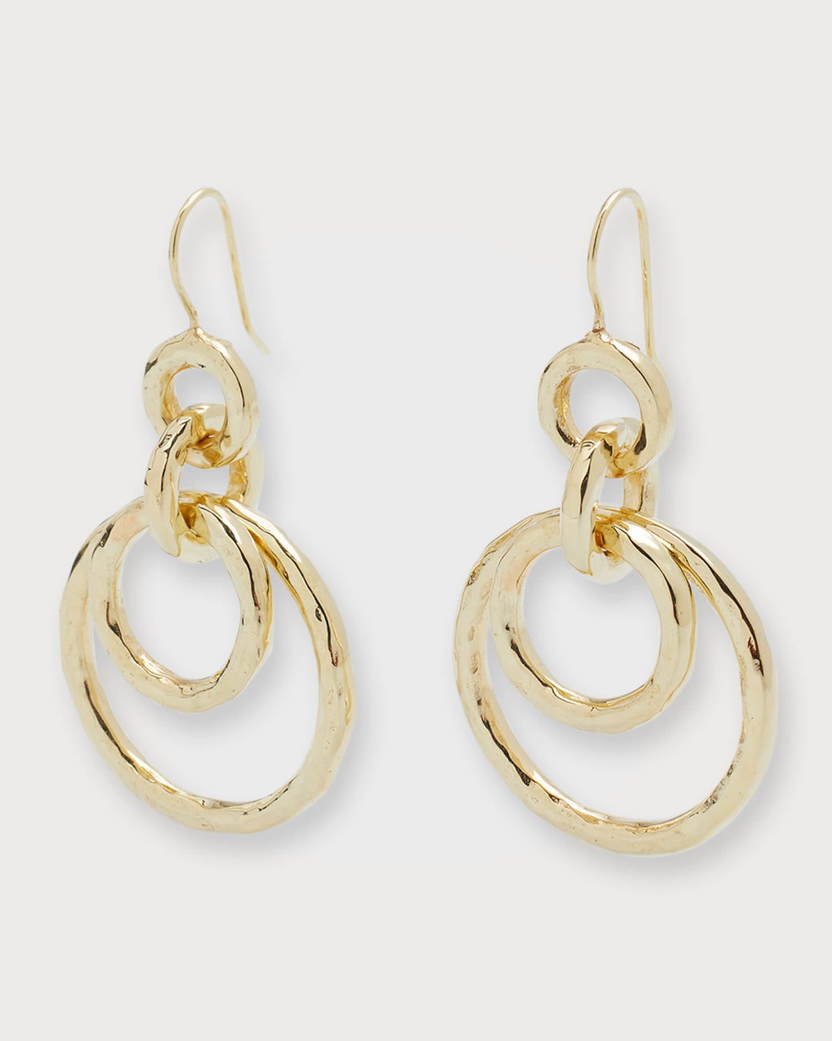 Ippolita Glamazon Jet-set Earrings, Mini In Gold