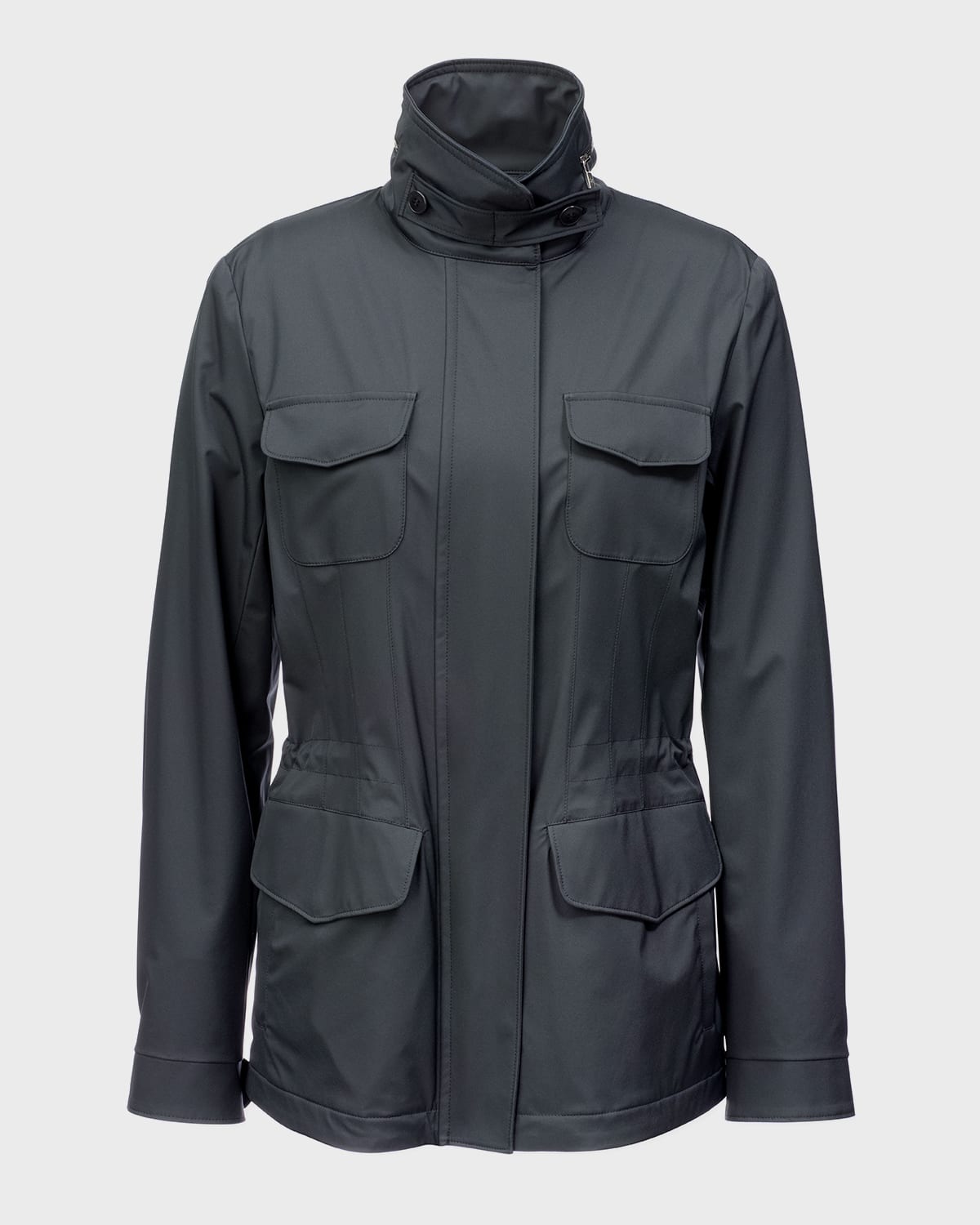 Loro Piana Traveler Windmate® Stretch Storm System® Jacket In Onyx