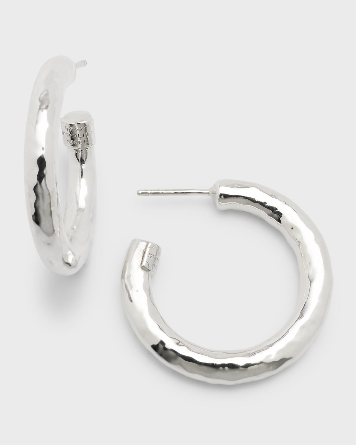 Ippolita Glamazon Silver Hoop Earrings