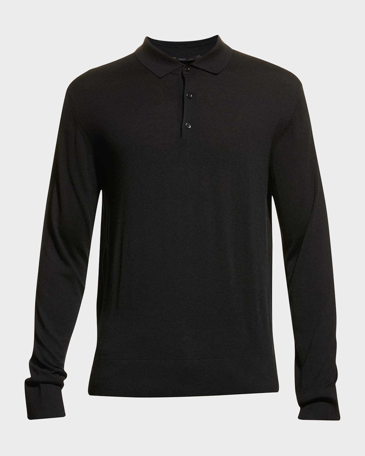 Loro Piana Polo In Black