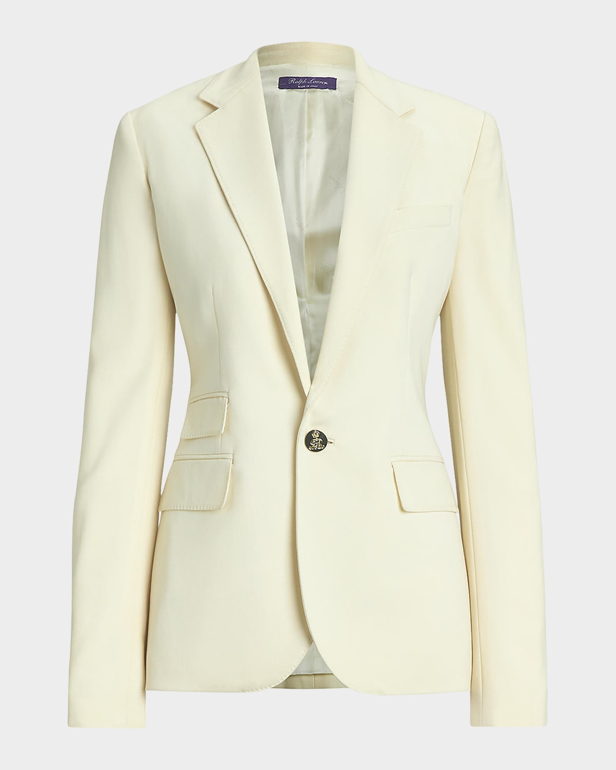 Parker One-Button Wool Jacket