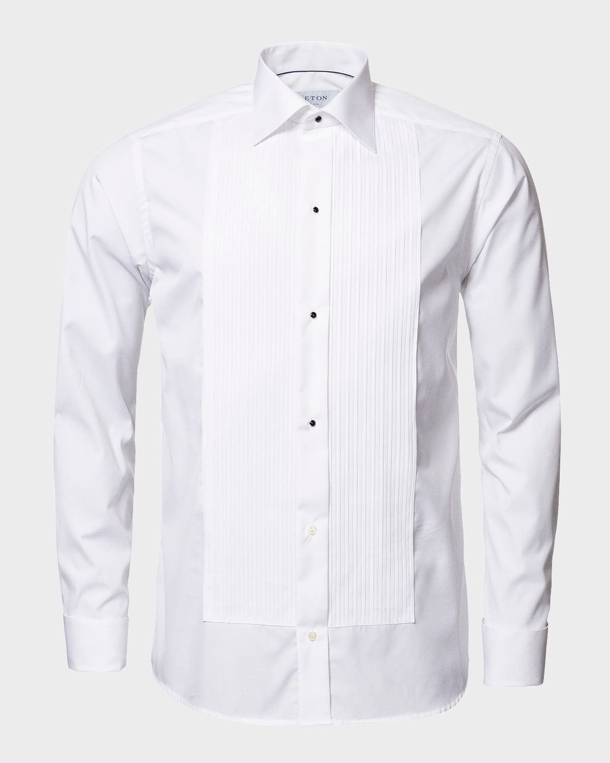 Shop Eton Contemporary-fit Pleated Bib Formal Shirt In White