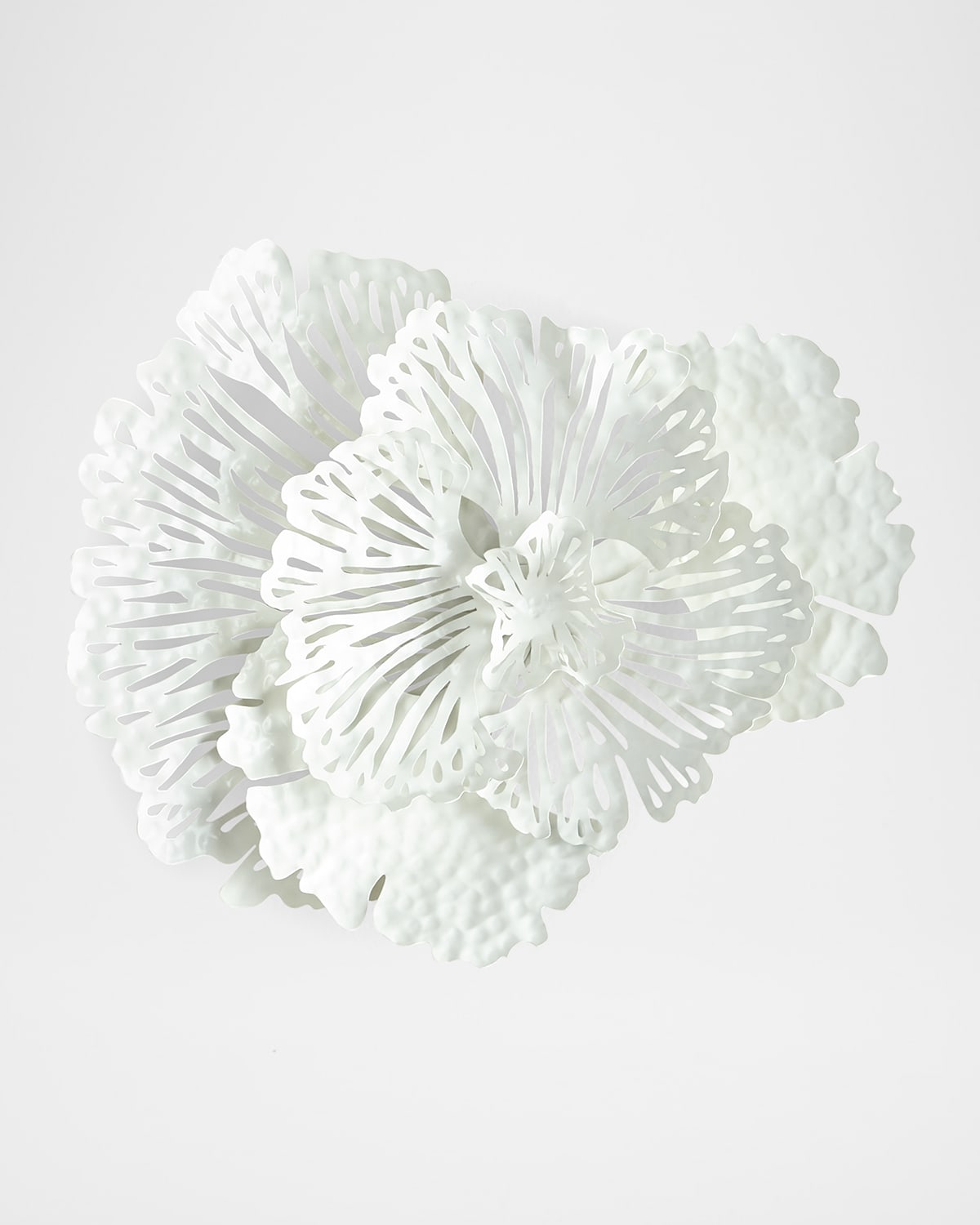 The Phillips Collection Small Flower Wall Art In White