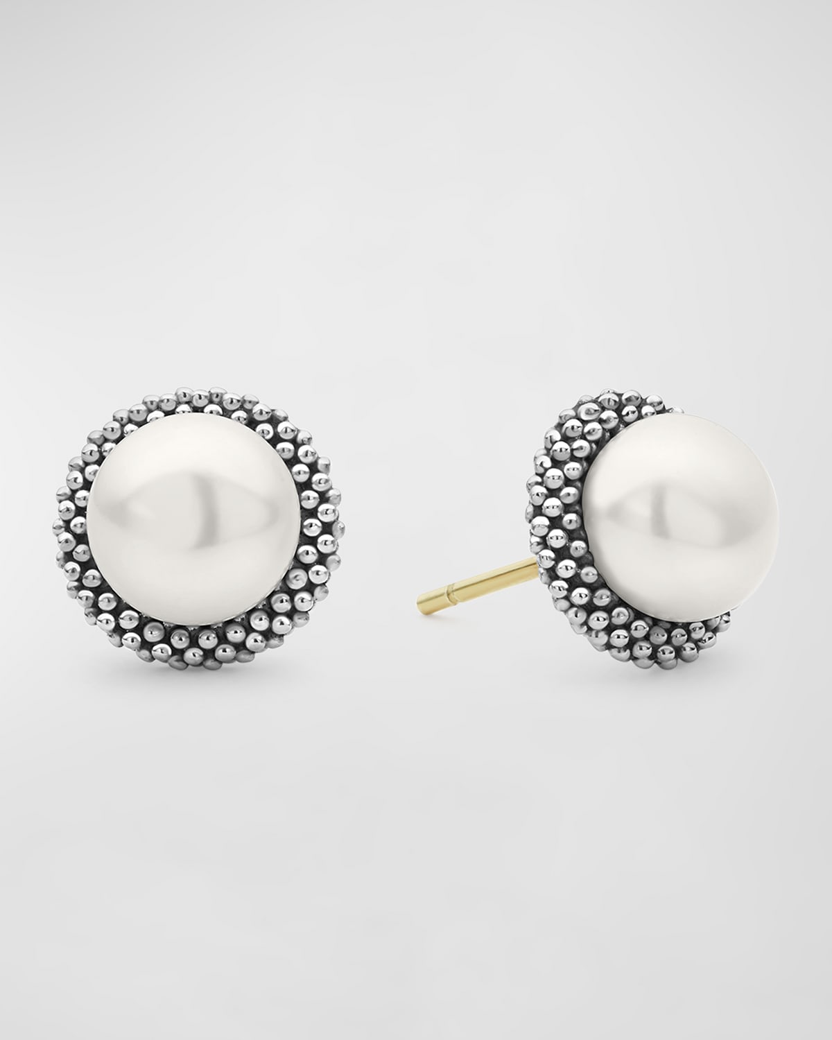 8.5mm Pearl Caviar Earrings