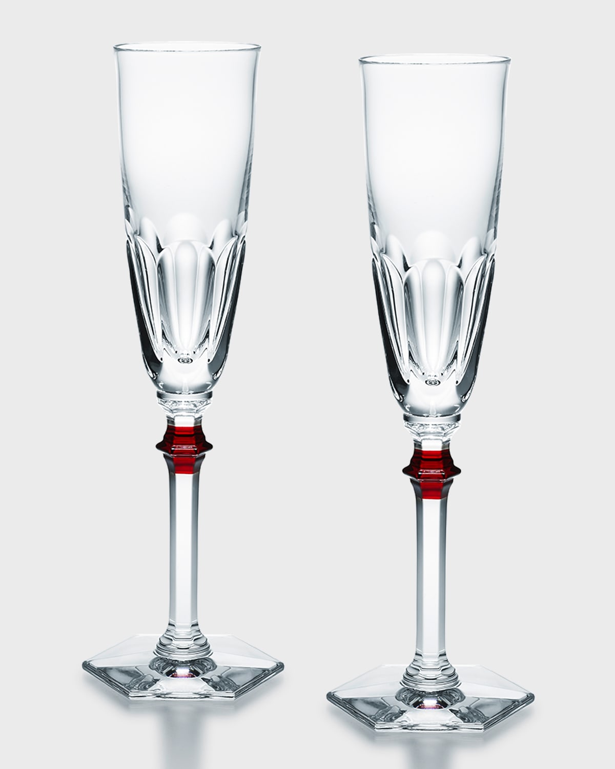 The Martha, By Baccarat Harcourt Eve Flute, Set Of 2