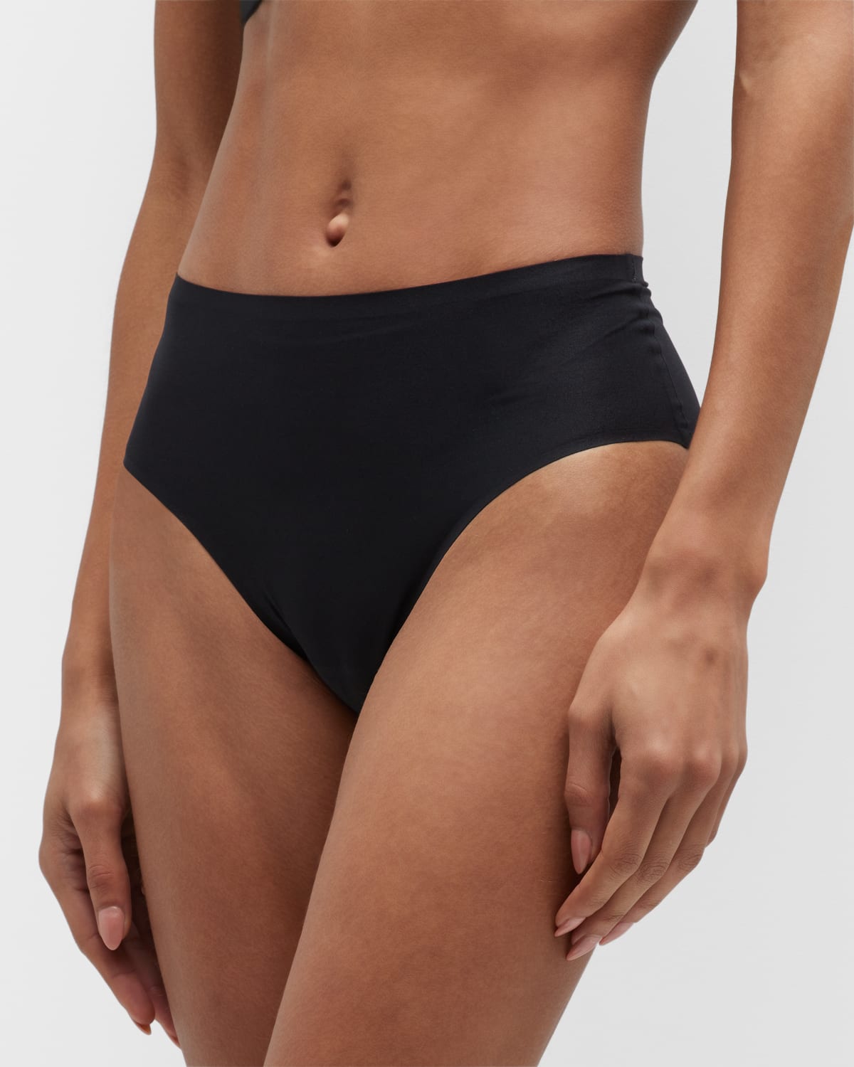 Chantelle Women's Soft Stretch One Size Seamless Bikini Underwear 2643, Online Only In Black