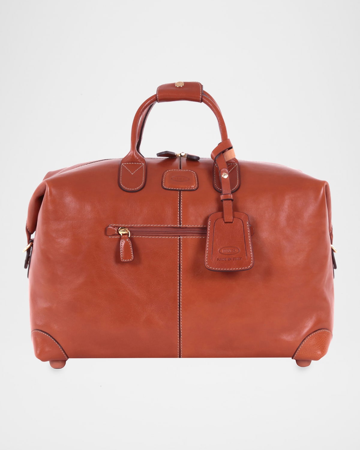 Pelle Cognac 18" Cargo Duffel Luggage