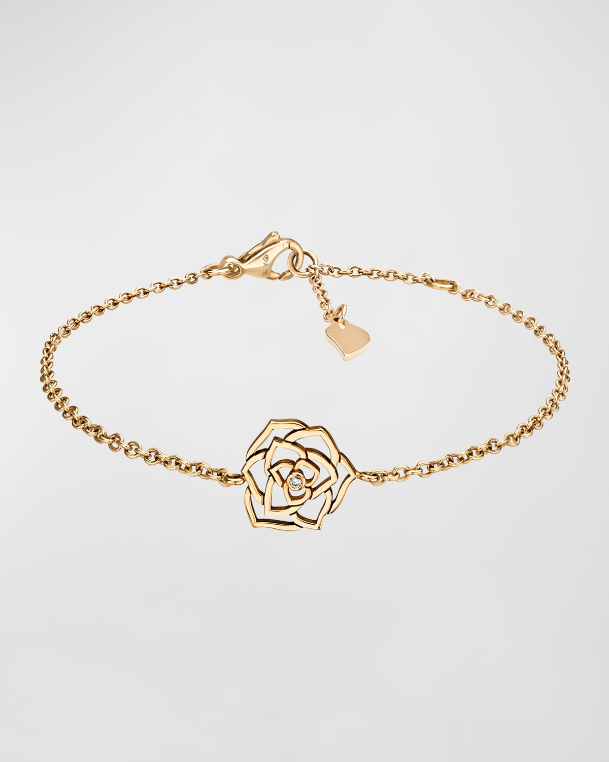 Rose 18K Rose Gold Diamond Bracelet