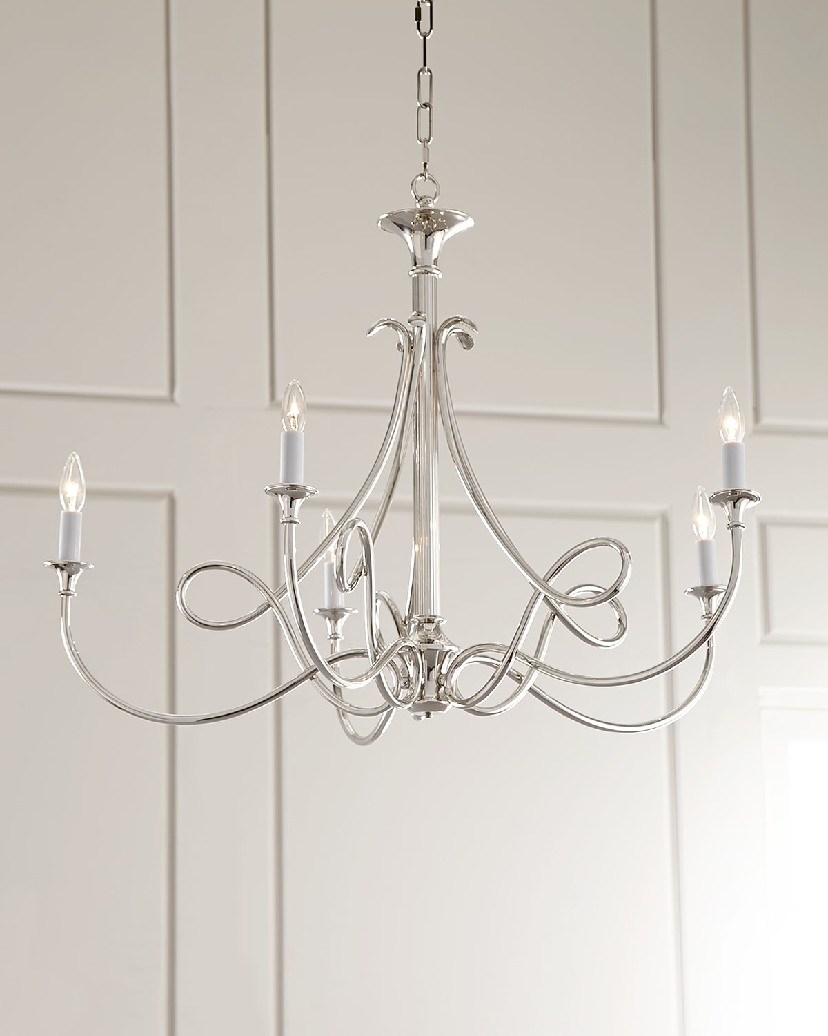 Suzanne Kasler Double Twist 5-light Chandelier