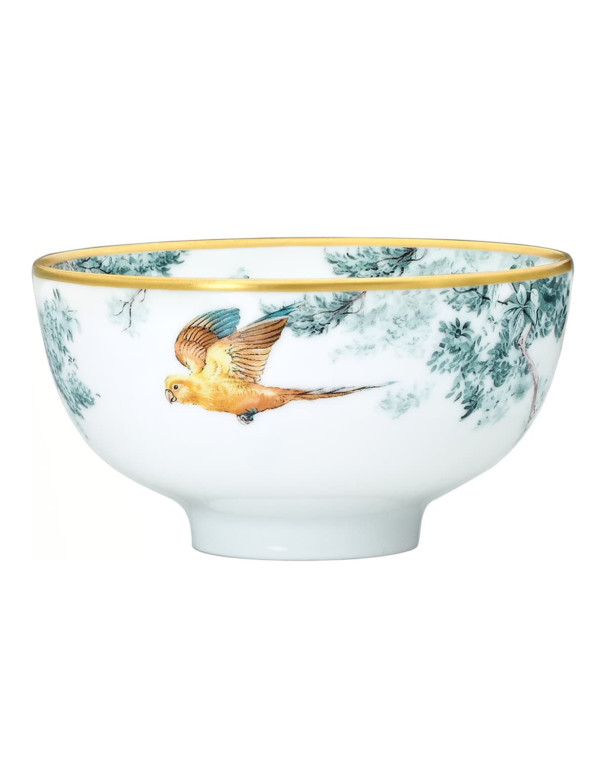 Herms Carnets D'equateur Birds Medium Bowl