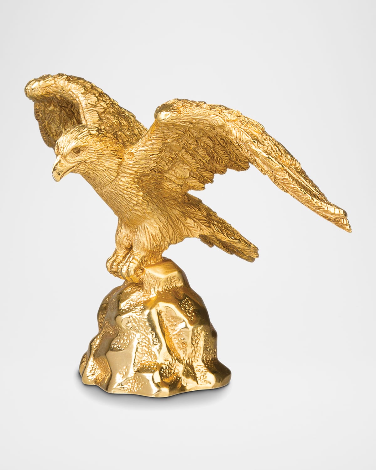 JAY STRONGWATER SMALL EAGLE FIGURINE