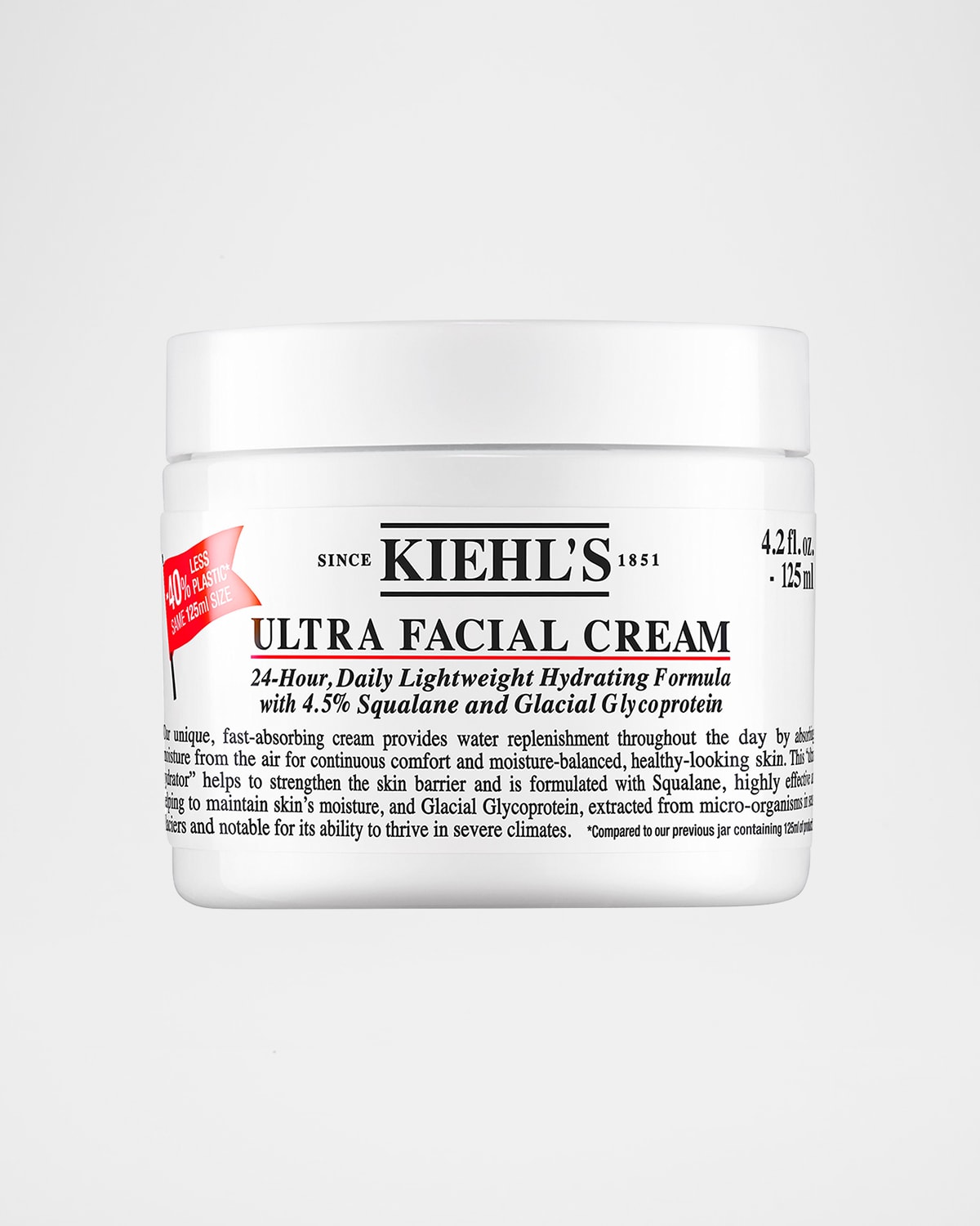 Shop Kiehl's Since 1851 Ultra Facial Moisturizing Cream With Squalane, 4.2 Oz.