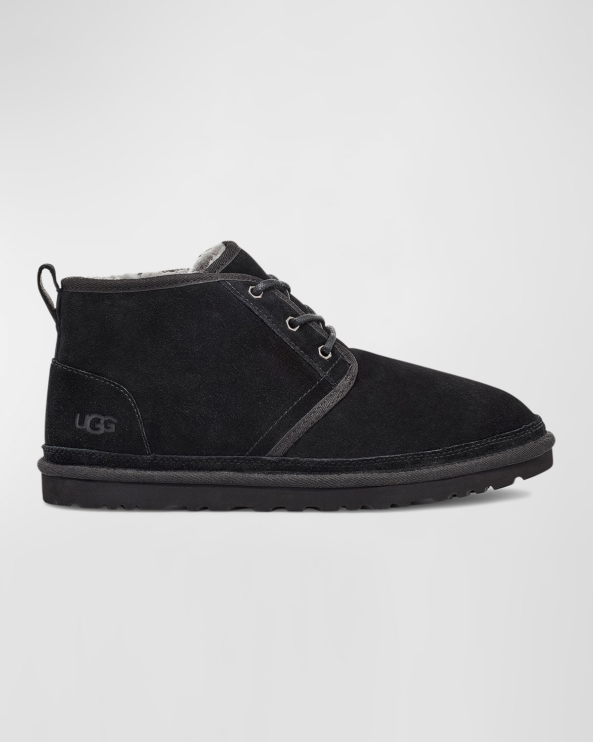 Shop Ugg Neumel Suede Desert Boots In Black