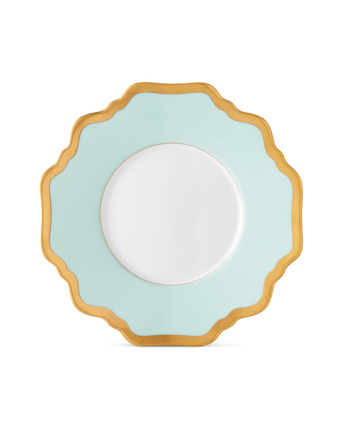 Shop Anna Weatherley Aqua Saucer In Multi