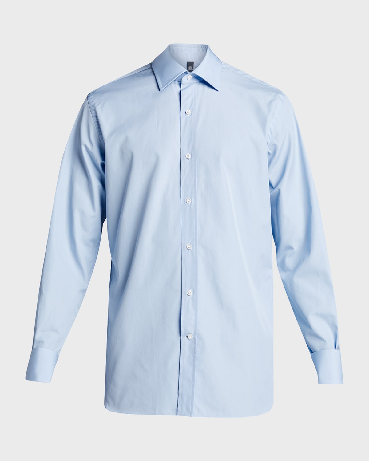 Men's Poplin French-Cuff Dress Shirt