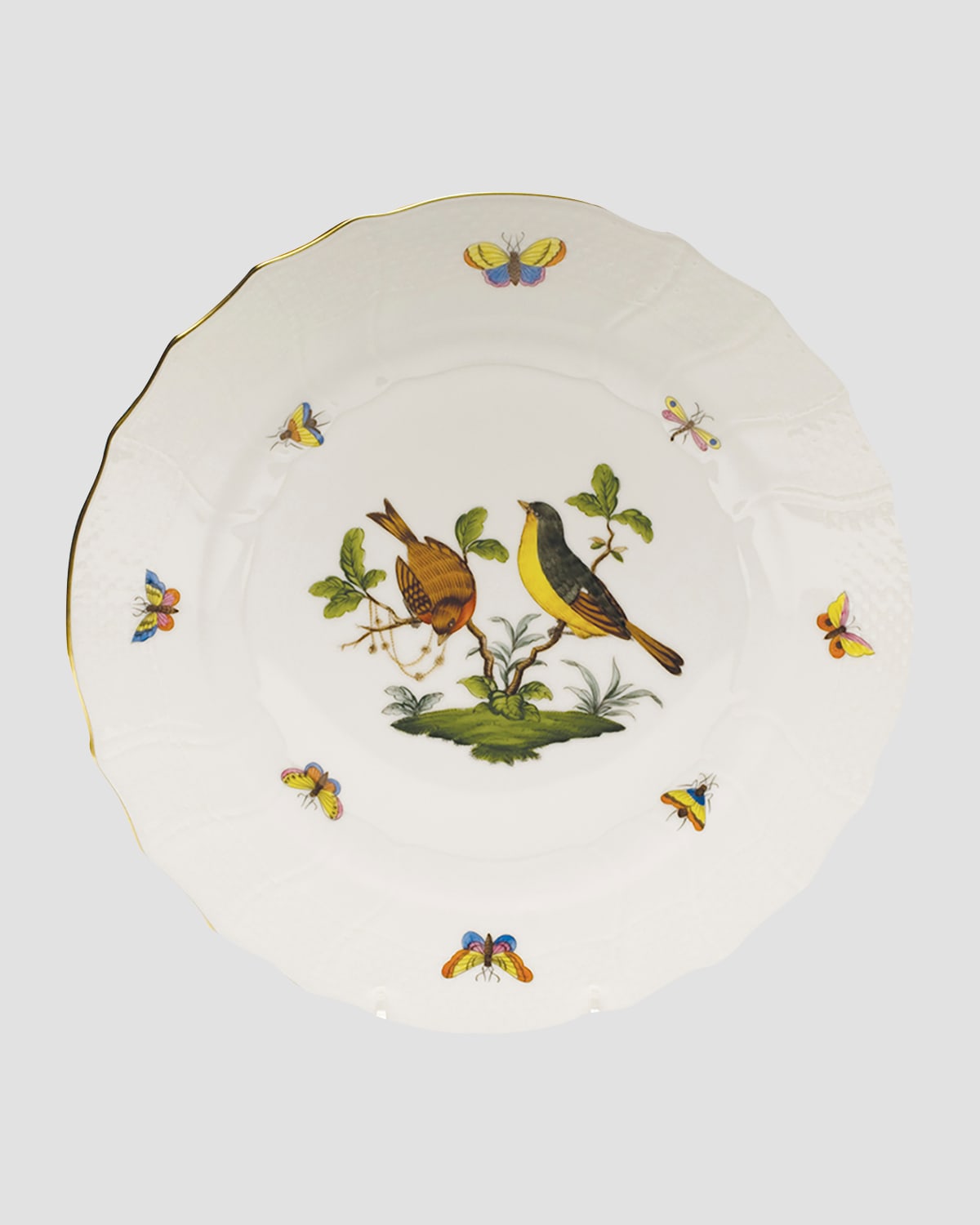 Herend Rothschild Bird Dinner Plate #7