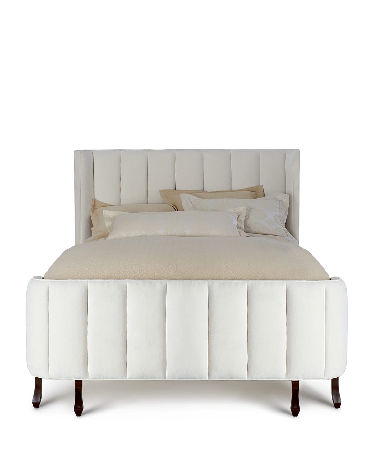 Haute House Cayden California King Bed In Snow White