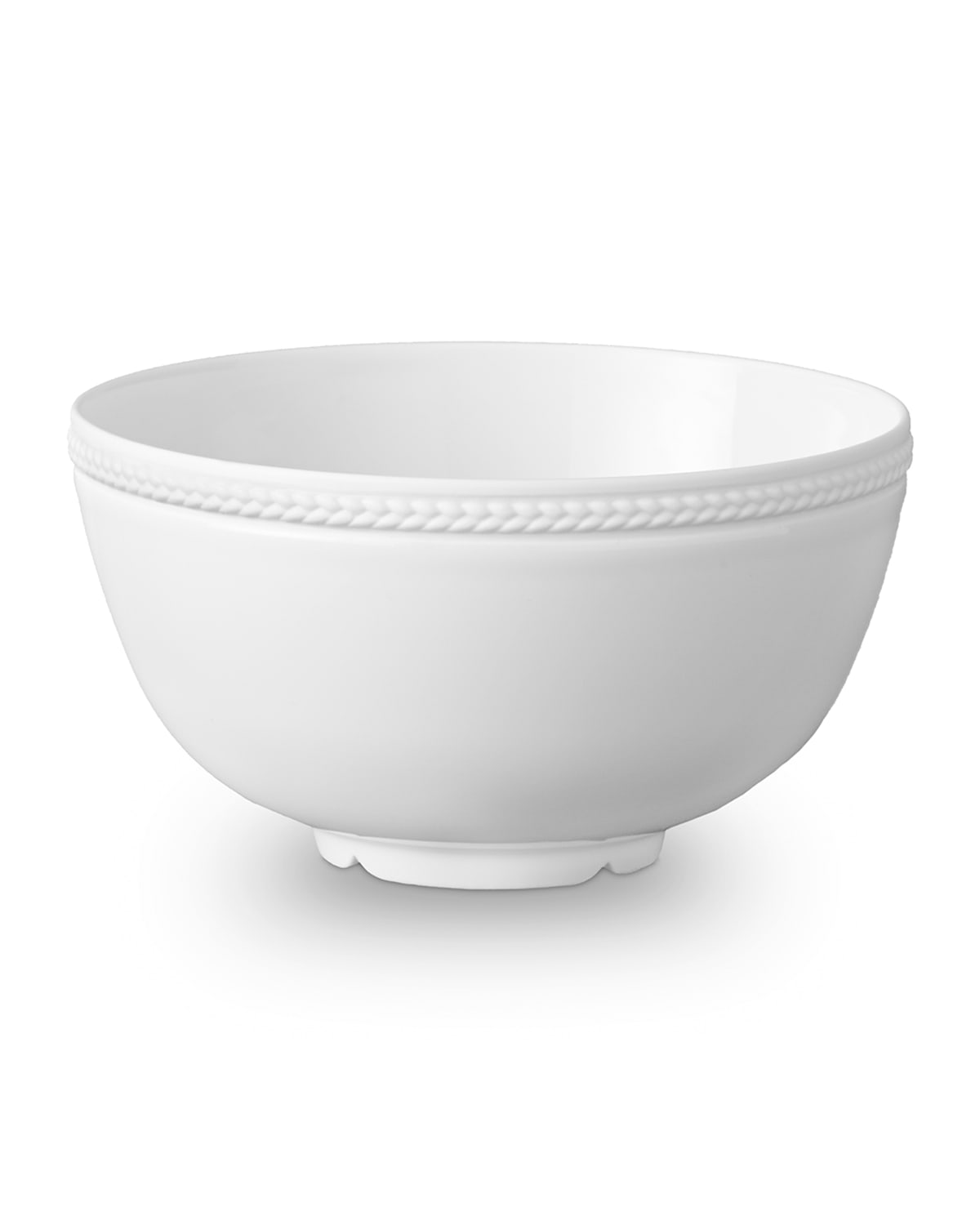 L'objet Soie Tressee Cereal Bowl In White