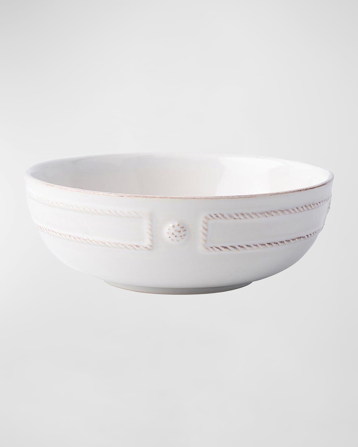 Shop Juliska Berry & Thread French Panel Coupe Bowl - Whitewash