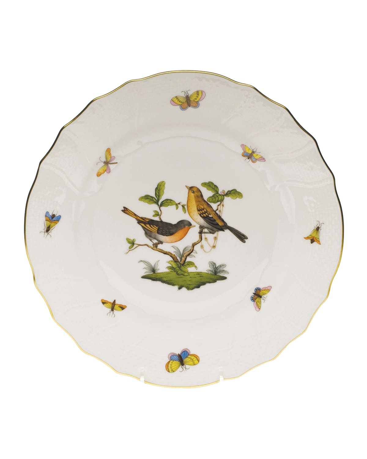 Shop Herend Rothschild Bird Dinner Plate #9 In No-color